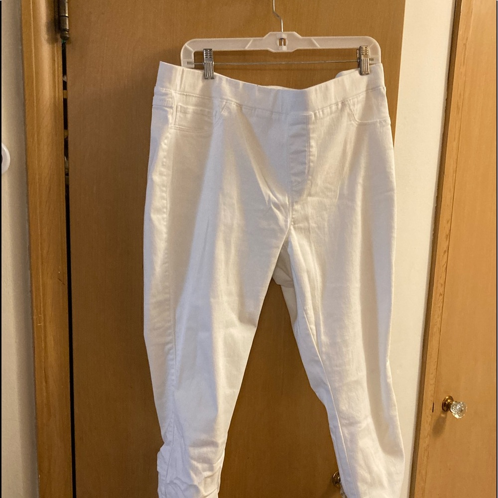 White jeans